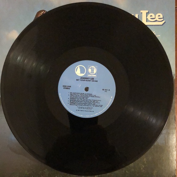 Johnny Lee Bet Your Heart On Me Vinyl Lp '81 - Picture 3 of 7